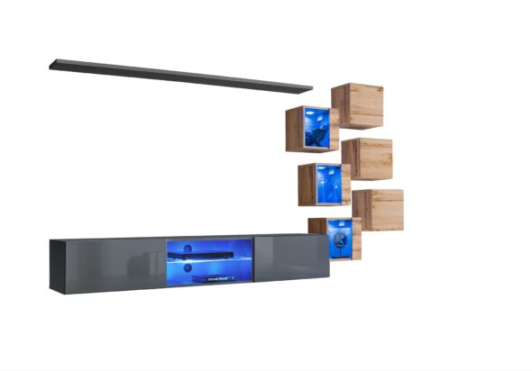 ASM Möbel Wohnwand Switch XXI – Bild 2
