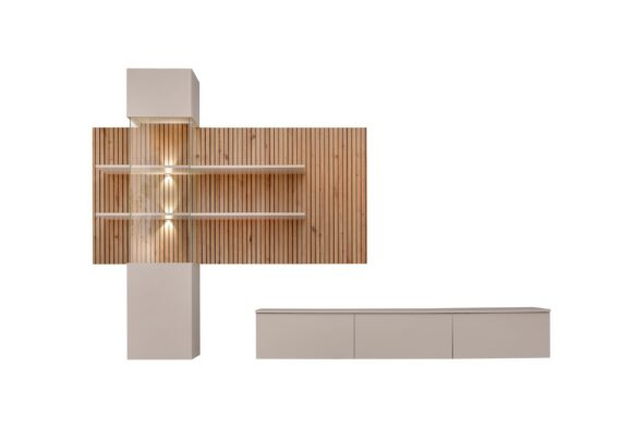 ASM Möbel Wohnwand Schrankwand Gusto LUX B – Bild 2