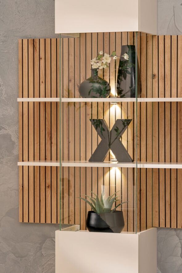 ASM Möbel Wohnwand Schrankwand Gusto LUX B – Bild 8