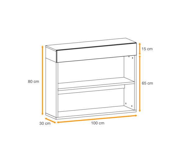 ASM Möbel Wandschrank Easy IV – Bild 5