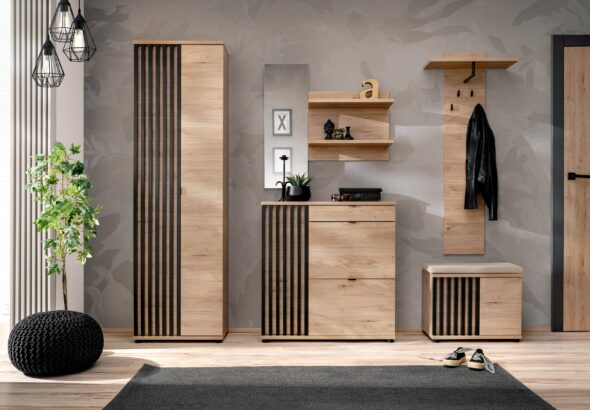 ASM Möbel Kleiderschrank Pedro IV