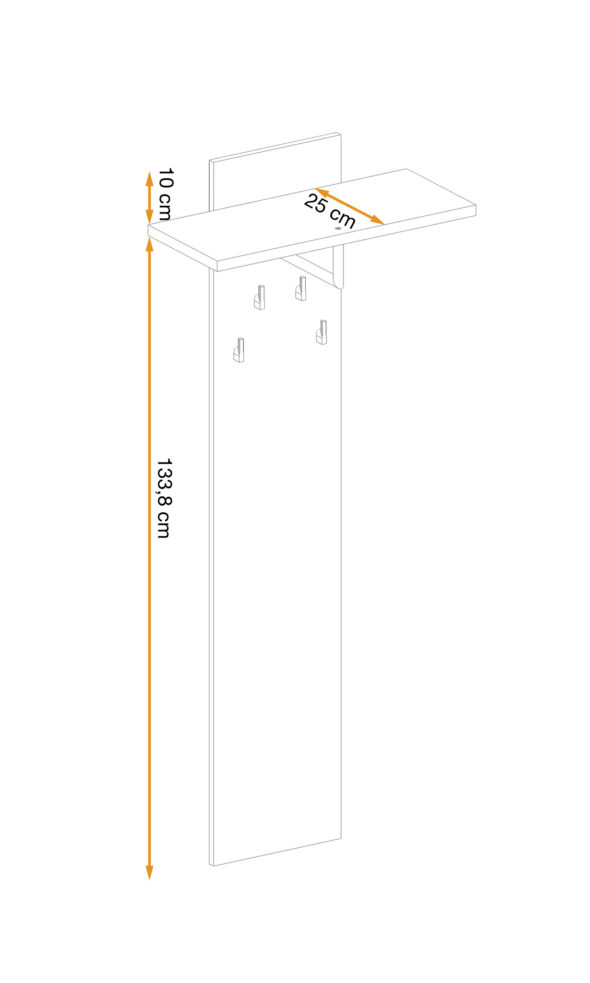 ASM Möbel Wandmodul Pedro I – Bild 19
