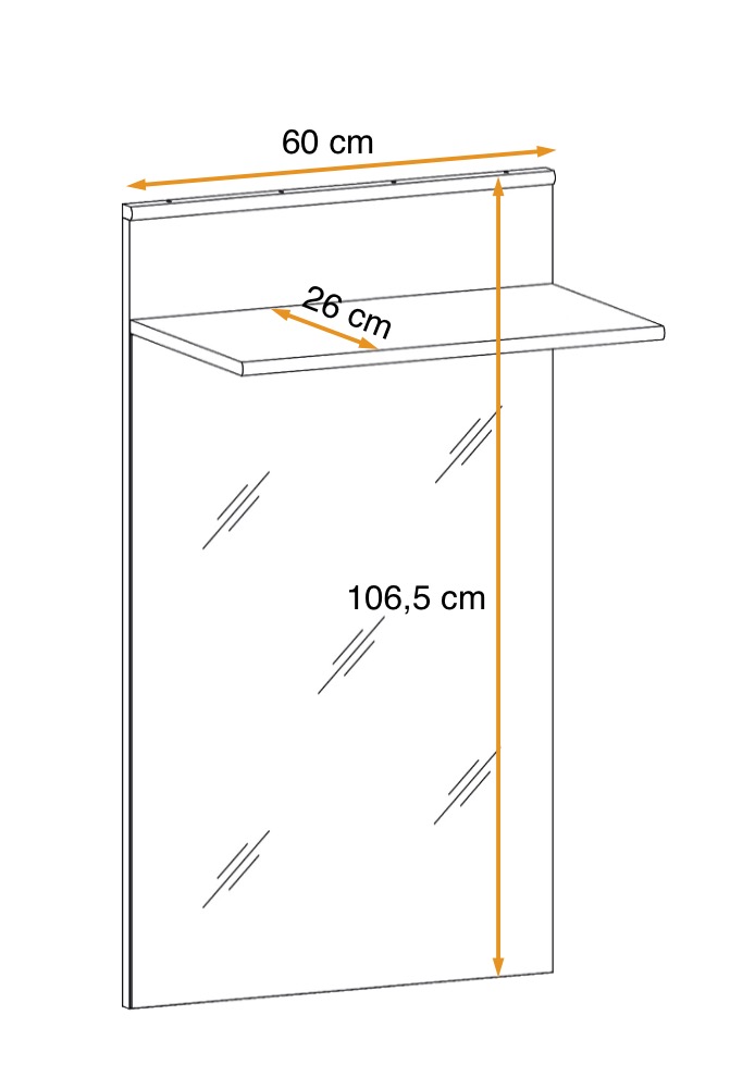 ASM Möbel Eingangsbereich Marco – Bild 2