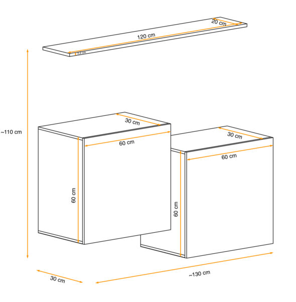 ASM Möbel Sideboard Switch SB I – Bild 4