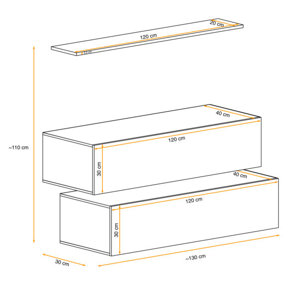 ASM Möbel Sideboard Switch SB II – Bild 4