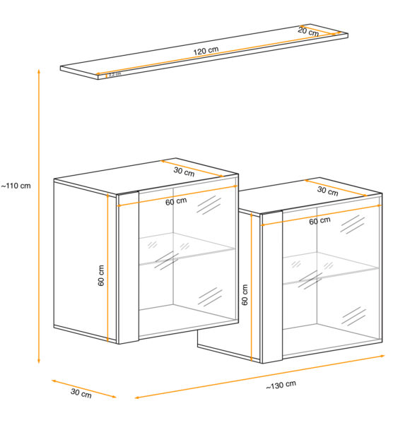 ASM Möbel Sideboard Switch SB III – Bild 4