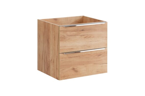Waschbeckenunterschrank, 60 cm, 2 Schubladen