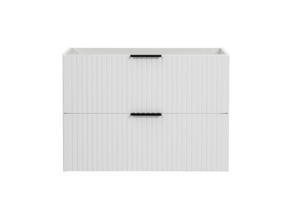 Waschbeckenunterschrank, 80 cm, 2 Schubladen – Bild 2