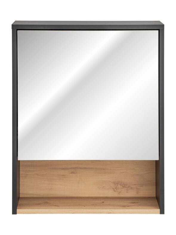 Spiegelschrank 60cm, 1 Tür – Bild 2