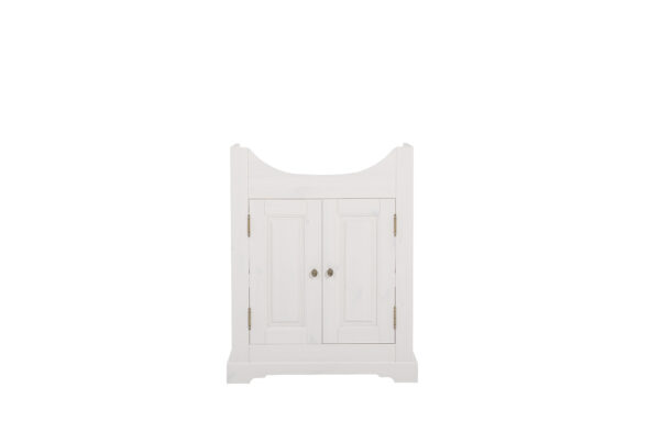 Waschbeckenschrank 65cm 2 Türen – Bild 2