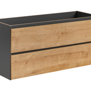 Waschbeckenunterschrank 120 cm, 2 Schubladen