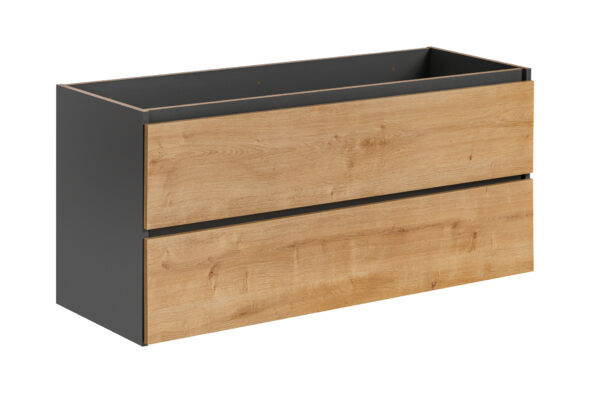 Waschbeckenunterschrank 120 cm, 2 Schubladen