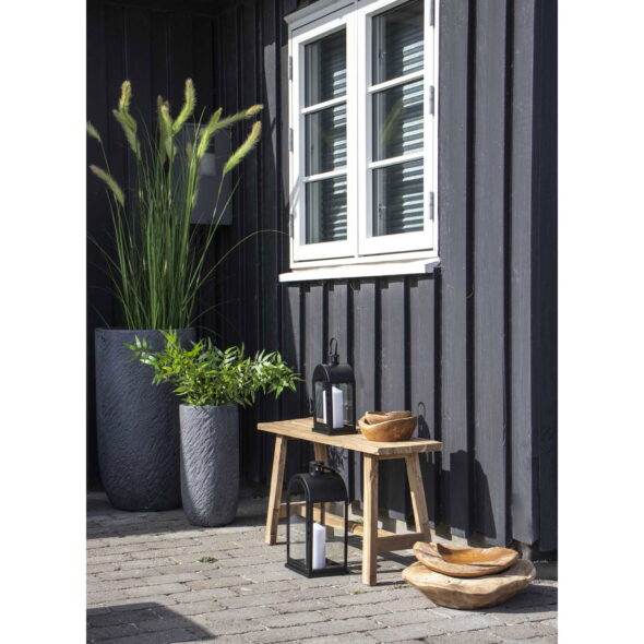 House Nordic - Barcelona Bank - Bank, Teak, Natur, 90x25x45 cm – Bild 12