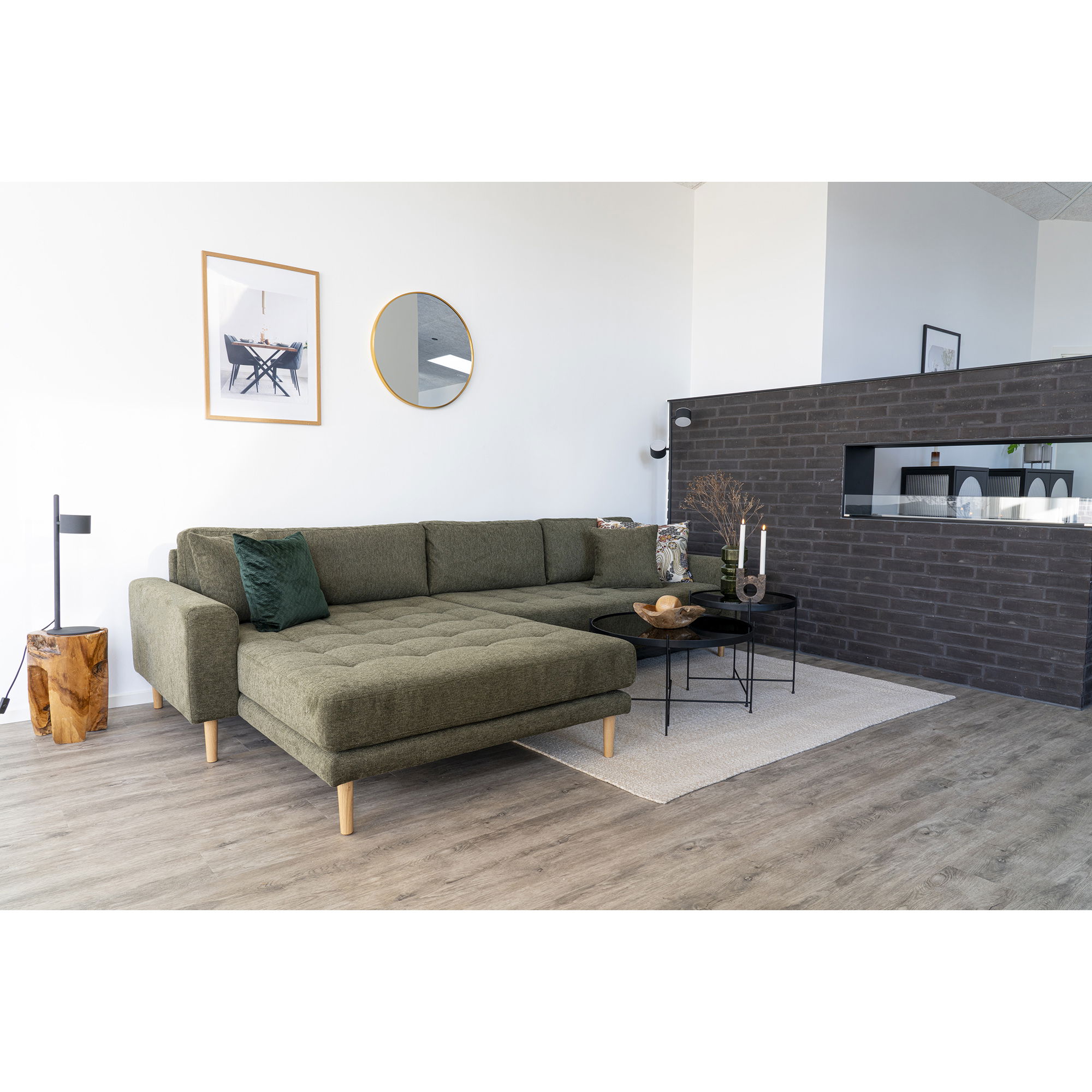 House Nordic - Rose Stool - Hocker, Teak, Natur, 3 Beine ø26x40 cm – Bild 6