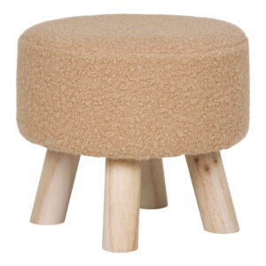 House Nordic - Aberdeen Stool - Hocker, Sand ø31x29 cm, HN1271