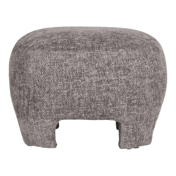 House Nordic - Nazare Pouf - Pouf, grau, HN1280 53x41 cm – Bild 3