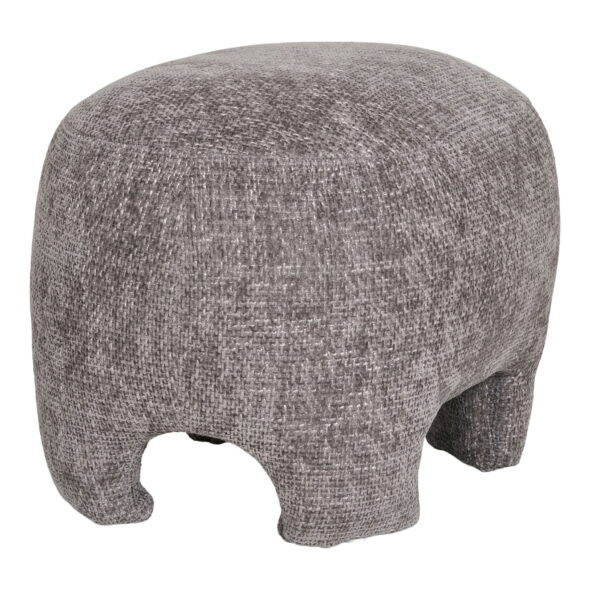 House Nordic - Nazare Pouf - Pouf, grau, HN1280 53x41 cm – Bild 4