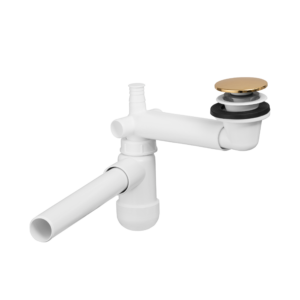 Niedriger Siphon, inklusive Click Clack