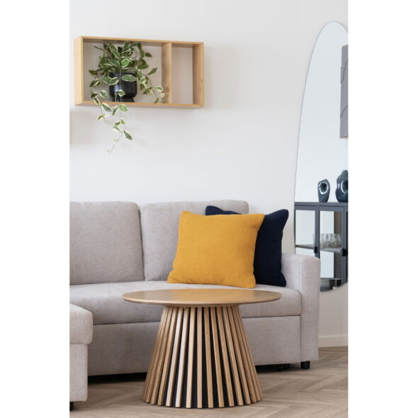 House Nordic - Osaka Couchtisch – Couchtisch, Eichenfurnier, natur ø70x45 cm – Bild 2