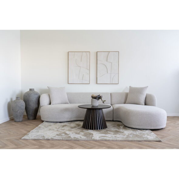 House Nordic - Osaka Couchtisch – Couchtisch, Eichenfurnier, geräuchert ø70x45 cm – Bild 3
