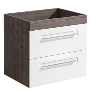 Waschbeckenunterschrank, 60 cm, 2 Schubladen