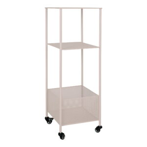 House Nordic - Torres Metallwagen – Metallwagen, Stahl, Sand, 3 Regale 35 x 35 x 106 cm