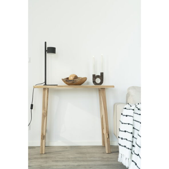 House Nordic - Girona Konsolentisch - Konsolentisch, Teak, Natur, 90x30x80 cm – Bild 9