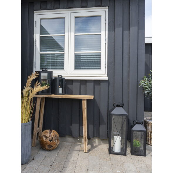 House Nordic - Girona Konsolentisch - Konsolentisch, Teak, Natur, 90x30x80 cm – Bild 10