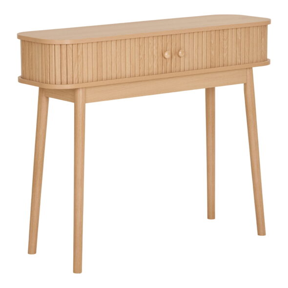 House Nordic - Nikko Konsolentisch - Konsolentisch, 2 Türen, Natur 100x30x80 cm – Bild 4