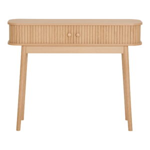 House Nordic - Nikko Konsolentisch - Konsolentisch, 2 Türen, Natur 100x30x80 cm