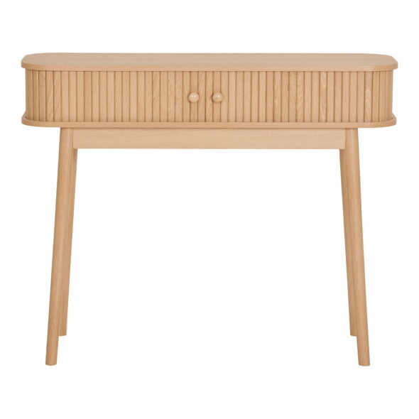 House Nordic - Nikko Konsolentisch - Konsolentisch, 2 Türen, Natur 100x30x80 cm