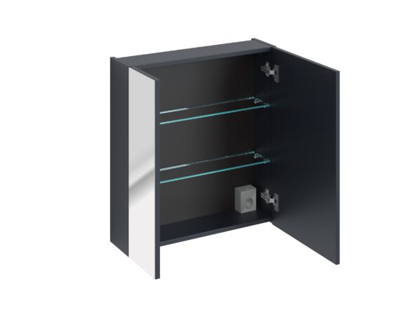 Spiegelschrank 60cm 2 Türen – Bild 3