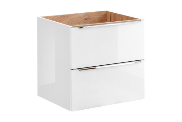 Waschbeckenunterschrank, 60 cm, 2 Schubladen