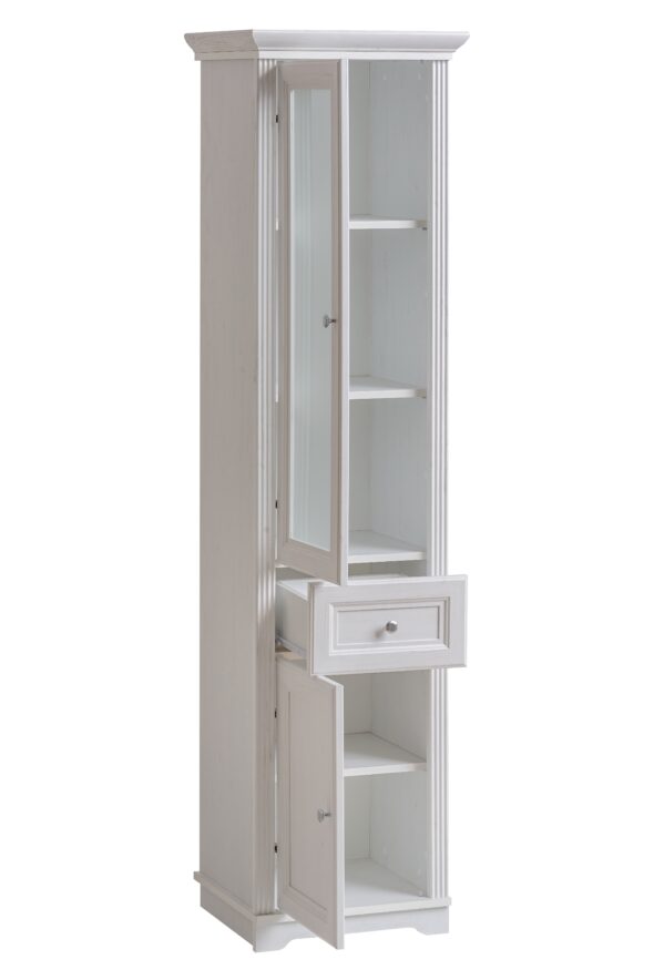 Hochschrank, 2 Türen, 1 Schublade – Bild 2