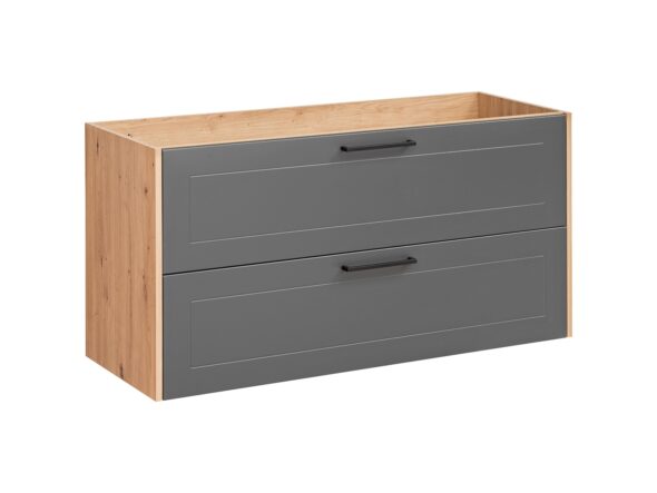 Waschbeckenunterschrank 120 cm, 2 Schubladen