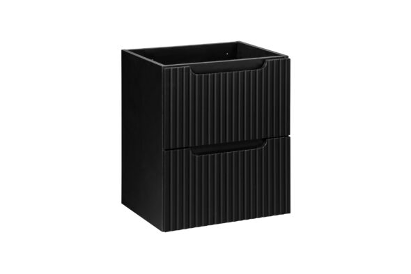 Waschbeckenunterschrank, 50 cm, 2 Schubladen