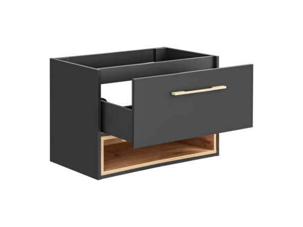 Waschbeckenunterschrank 80 cm, 1 Schublade – Bild 3