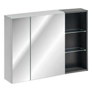 90 cm großes Möbelset mit Spiegelschrank