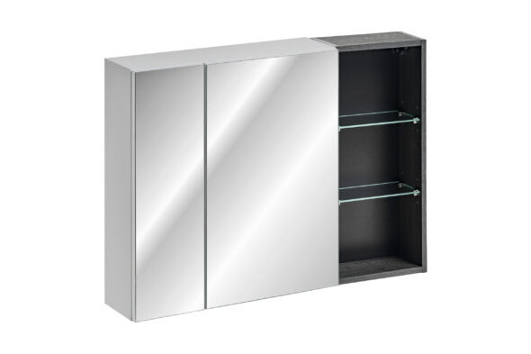 90 cm großes Möbelset mit Spiegelschrank