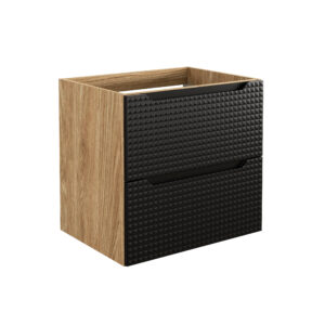 Waschbeckenunterschrank, 60 cm, 2 Schubladen