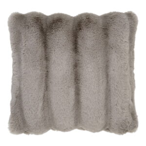 House Nordic - Galena Cushion - Kissen, Kunstfell, beige 45x45 cm