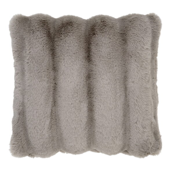 House Nordic - Galena Cushion - Kissen, Kunstfell, beige 45x45 cm