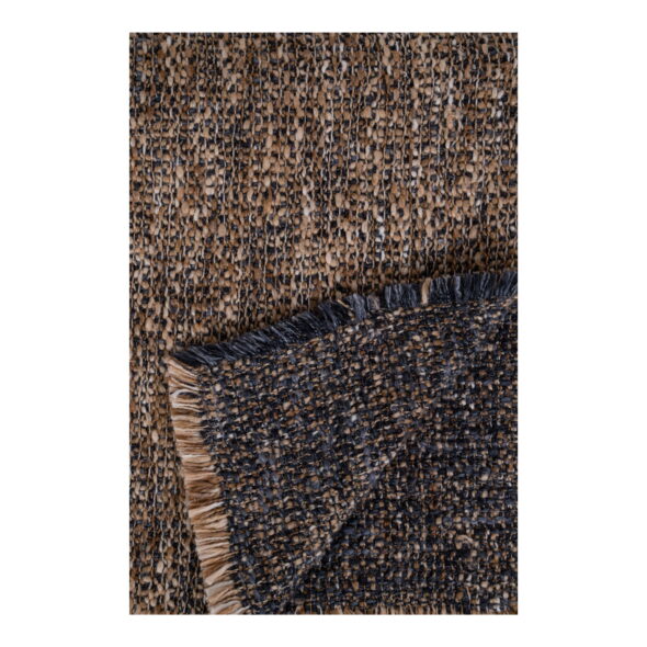 House Nordic - Ely Plaid - Plaid, blau/gelb 130x170 cm – Bild 3