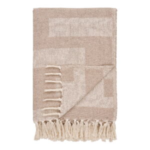 House Nordic - Adana Plaid - Plaid, Taupe 130x180 cm