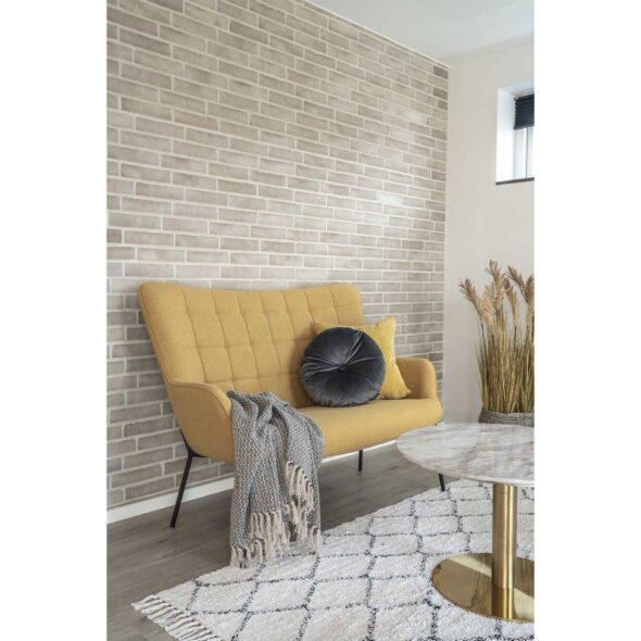 House Nordic - Cort Plaid - Plaid, Baumwolle, dunkelgrau/weiß, Design C 130x160 cm – Bild 5
