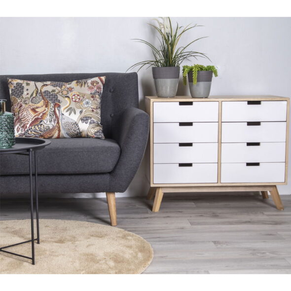 House Nordic - Alvito Cushion - Kissen, Blumendesign 60x45cm – Bild 5