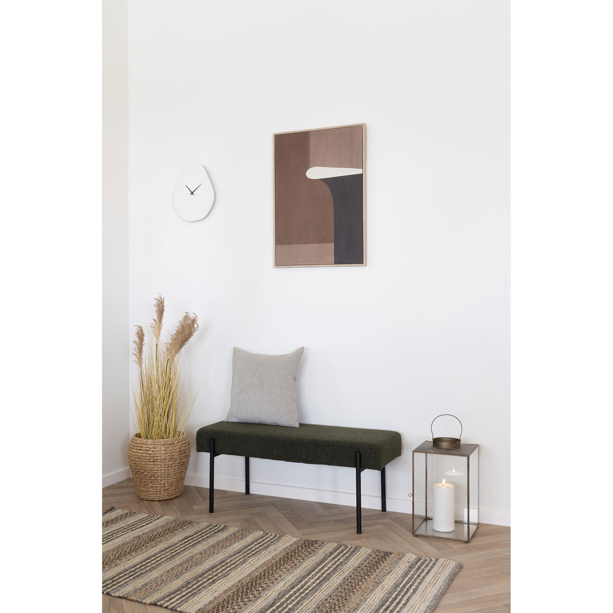 House Nordic - Kobe Cushion - Kissen, Sand 45x45 cm – Bild 5