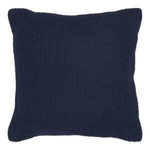 House Nordic - Santos Cushion - Kissen, recycelte Baumwolle, dunkelblau 45x45 cm
