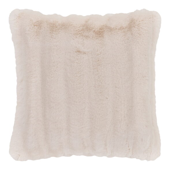 House Nordic - Galena Cushion - Kissen, Kunstfell, weiß 45x45 cm