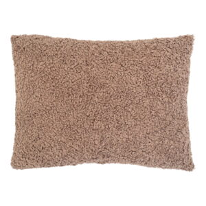 House Nordic - Tavira Cushion - Kissen, braunes Bouclé 45x60 cm